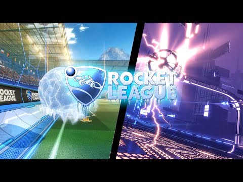 Rocket League ახალი მოდების Gameplay | Dropshot და Rumble